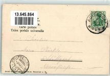 88326 W7960 Aulendorf , Württ 1906 Lithographie Schloß Schule Gasthaus zum grünen Baum Hauptstraße Rarhaus