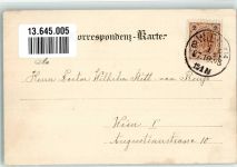 1080 Wien 8. Bezirk, Josefstadt 1898 - Josefstädterstraße Straßenbahn