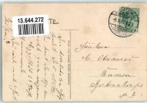 28790 W2822 Schwanewede 1908 - Gasthaus u. Sommergarten v. Johann Schnier