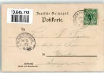 59514 W4777 Welver 1897 Lithographie Gasthaus zum Buchenwald Tanzsaal Gartenwirtschaft
