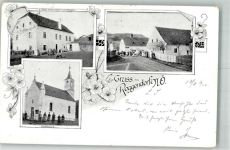 3730 Roggendorf 1900 - Gasthaus Franz Gentzinger Kapelle