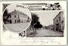 1230 Wien 23. Bezirk, Liesing 1915 - Siebenhirten Geschäftshaus Heinr. Keyzar