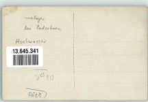 33098 W4790 Sennelager Privatfoto AK Hochwasser Gruppenphoto Militärs Ort handschriftlich