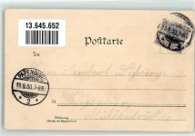 26655 W2910 Westerstede 1900 Lithographie Kirchenstraße Gerdkrüger Am Wittenheim Schloß Finkensolt