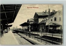 Ruhnow Runowo 1915 - Bahnhof
