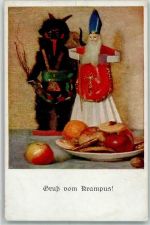 Verlag M. Munk Nr. 1297 Nikolaus Krampus