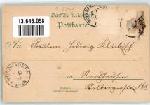 99735 O5501 Nohra b Nordhausen 1900 Lithographie Gasthaus zum Deutschen Kaiser