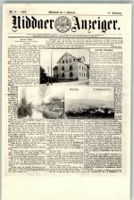 63667 W6478 Nidda Zeitungs AK Titelblatt Niddaer Anzeiger Aufnahmen Nidda