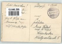 15806 O1635 Wünsdorf 1915 Gebrauchsspuren See Ufersteg Ruderboot Kinder Bahnhof