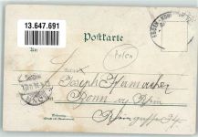Penzig Piensk 1900 Lithographie Posgebäude Ev. Kirche Bahnhof Kath. Kirche