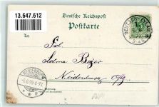 Preußisch Eylau Bagrationowsk 1899 Lithographie Ev. Kirche Schule Stadtbahnhof Riesenburger Straße Kaserne