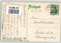 19357 O2919 Karstädt , Prignitz 1909 - Kaiserliches Postamt