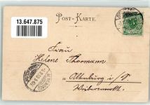 04509 O7271 Benndorf b Delitzsch 1899 - Gasthaus zur Sonne Dorfstraße