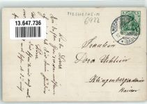 74909 W6922 Meckesheim 1910 Privatfoto AK Wohnhaus Pferd Hühner Ort handschriftlich