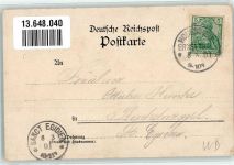 09337 O9270 Hohenstein-Ernstthal 1901 Lithographie Gasthaus Etablissement Schützenhaus Gartenwirtschaft Ballsaal