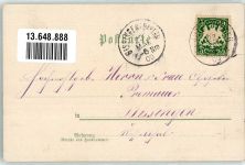 86643 W8859 Rennertshofen , Oberbay 1900 Lithographie Pfarrhof Gasthaus zum Dirnbräu
