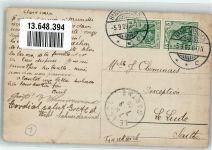 34346 W3510 Hann. Münden 1909 - Villa Kinder Ort lt. Stempel