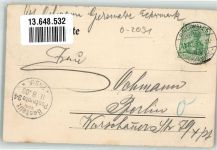 17268 O2091 Kaakstedt 1903 - Kirche Schule Gasthaus Schönberg
