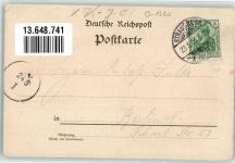 15344 O1260 Strausberg 1904 Lithographie Seebad Strausberg Gasthaus Seebad