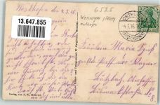 67593 W6525 Westhofen , Rheinhess 1916 - Westhofen