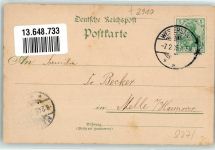 26655 W2910 Westerstede 1905 Lithographie Kriegerdenkmal Hotel Busch Peterstraße Brennerei Koch