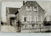 74858 W6955 Aglasterhausen 1913 Privatfoto AK Wohnhaus Ort handschriftlich