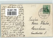 74858 W6955 Aglasterhausen 1913 Privatfoto AK Wohnhaus Ort handschriftlich