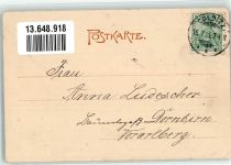 04680 O7241 Colditz 1901 - Colditzer Heimatfest 1901 Kloster Paulinzella Madonnenfigur