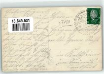 74592 W7184 Kirchberg an der Jagst Foto AK Wohnhaus Ort lt. Stempel