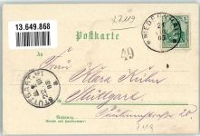 74676 W7119 Niedernhall 1903 Lithographie Götzenhaus Post Fabrik Schaufler u. Wulf Rathaus