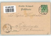 29303 W3103 Bergen , Kr Celle 1898 Lithographie Bienenkorb Gasthaus Deutsches Haus Kriegerdenkmal Waterloo-Denkmal