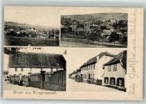 97496 W8729 Burgpreppach 1908 - Dorfstraße Gasthaus