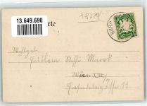 97496 W8729 Burgpreppach 1908 - Dorfstraße Gasthaus