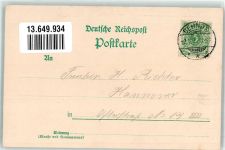 31319 W3163 Sehnde 1898 Lithographie Gasthaus Osterwald Molkerei Villa Prusse Straßenbahn