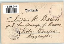 72270 W7292 Schwarzenberg 1899 Lithographie Gasthaus zum Löwen Kutsche Waldlichtung