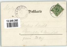 73054 W7334 Süßen 1899 Lithographie Burgruine Staufeneck Gasthaus zum Pelikan Ruine Schaffenschlößchen