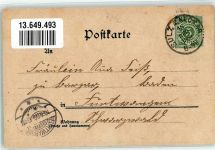 72175 W7242 Dornhan 1900 Lithographie Bühler-Denkmal