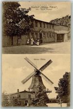 24966 W2393 Sörup 1913 - Windmühle Gasthaus Sörup-Mühle