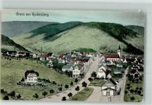 73635 W7062 Rudersberg , Württ - Ev. Kirche Bahnhof