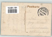 Hohensalza Inowroclaw 1916 - Bahnhofstraße Straßenbahn