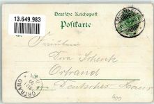 01561 O8281 Priestewitz 1899 Lithographie Bahnhof Bahnhof-Gasthaus Gasthaus Priestewitz Dorfkirche
