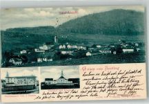 94579 W8359 Zenting 1899 - Bierbrauerei Kamm Pfarrhof Kirche