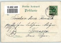 27336 W2818 Rethem Aller 1899 Lithographie Seebrücke Langestraße