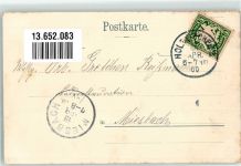 83607 W8150 Holzkirchen , Oberbay 1900 - Weissbier-Brauerei Marktplatz Bahnhof