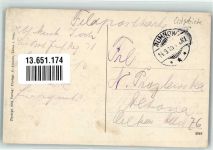 Ruhnow Runowo 1915 - Bahnhof