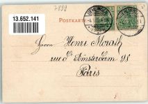 79777 W7899 Ühlingen 1902 - Kirche Ladengeschäft Bratsche