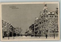 Insterburg Tschernjachowsk 1916 - Winter Wilhelmstraße