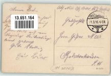 Insterburg Tschernjachowsk 1916 - Winter Wilhelmstraße