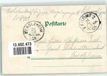 90537 W8501 Feucht 1905 Lithographie Handlung Thaler Gasthaus zum Waldschlößchen Schloß Gugelhammer