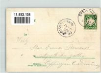 86643 W8859 Rennertshofen , Oberbay 1903 Lithographie Gasthaus zum Dirnbräu Pfarrhof Kirche